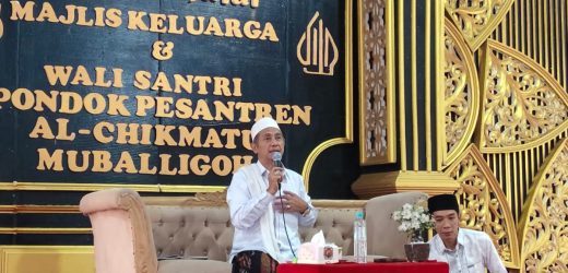 Kepala Desa Sindangheula Menghadiri Acara Halal Bihalal Majelis Keluarga dan Wali Santri Ponpes Al-Chikmatul Muballigoh