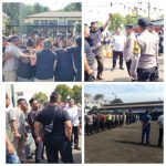 Apel Simulasi Pengamanan Aksi Demonstrasi, Polsek Karawaci Perkuat Sinergi Bersama Ojol Kamtibmas dan Pokdar