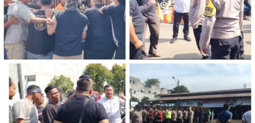 Apel Simulasi Pengamanan Aksi Demonstrasi, Polsek Karawaci Perkuat Sinergi Bersama Ojol Kamtibmas dan Pokdar