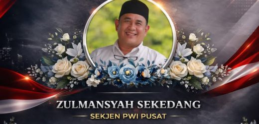 DUKA MENDALAM ATAS WAFATNYA  SEKRETARIS JENDERAL PWI PUSAT  ZULMANSYAH SEKEDANG