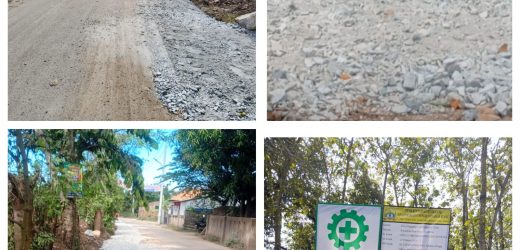 Kualitas Pengerjaan Jalan Taman Ganteran Dipertanyakan, Material Diduga Tidak Sesuai Spesifikasi