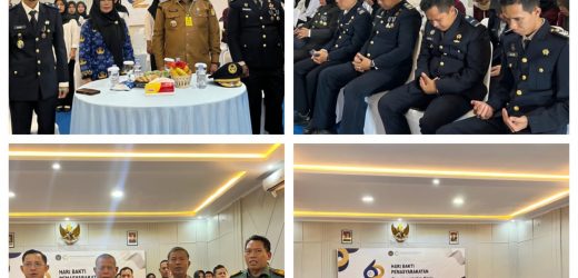 Lapas Kelas IIA Serang melaksanakan Tasyakuran Hari Bakti Pemasyarakatan ke-62 diikuti secara virtual melalui Zoom Meeting, wujud rasa syukur dan refleksi atas pengabdian dalam penyelenggaraan pemasyarakatan