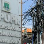 Semrawutnya Kabel Fiber Optik, yang merusak Estetika dan Wajah Ibu Kota Provinsi Banten tapi tak masuk PAD