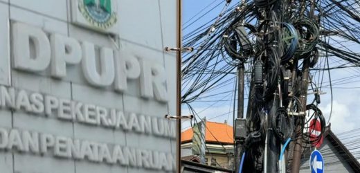 Semrawutnya Kabel Fiber Optik, yang merusak Estetika dan Wajah Ibu Kota Provinsi Banten tapi tak masuk PAD