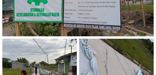 Aktivis Serang Utara, Minta Bongkar Kembali Pekerjaan Beton Rekontruksi Jalan Masigit – Terumbu.