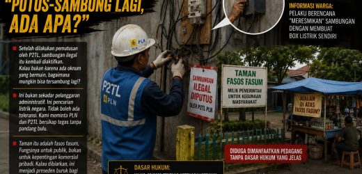 Listrik Ilegal di Kutabumi: “Putus-Sambung Lagi, Ada Apa?”