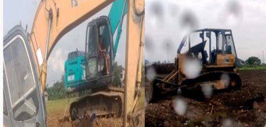 Diduga Tidak Kantongi Surat Ijin Pembangunan Gedung Yayasan TKW jadi sorotan warga di Desa Sukaasih Sukatani Bekasi