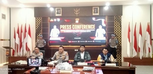 Polresta serang kota satreskrim berhasil ungkap kasus pembunuhan berencana di cipocok