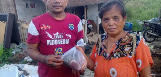Ketua DPD IWO Indonesia Kota Serang Salurkan Daging Kurban untuk Warga Cipocok