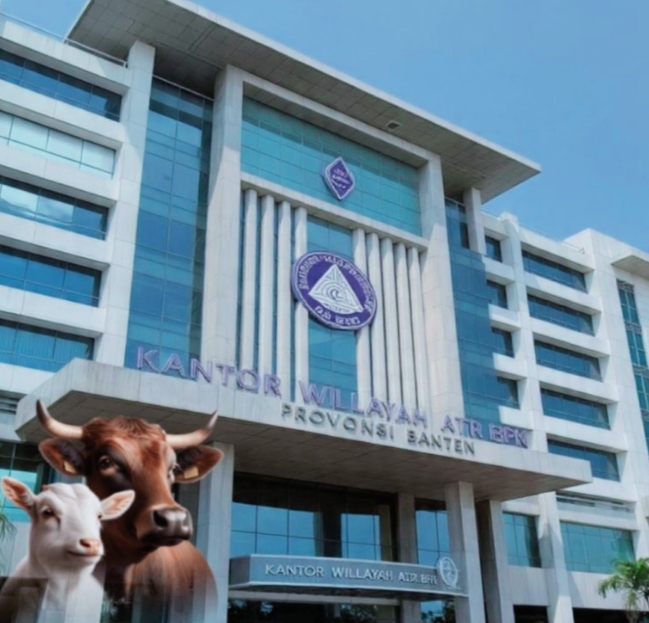 Pembagian Daging Qurban di Kanwil BPN Banten Diduga Pilih Kasih