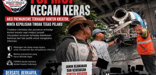 FSPMOI Kecam Keras Aksi Premanisme terhadap Konten Kreator, Minta Kepolisian Tindak Tegas Pelaku