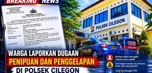 Diduga Tipu Investor dengan Iming-iming Fee 12 Persen, Seorang Wanita Dilaporkan ke Polsek Cilegon