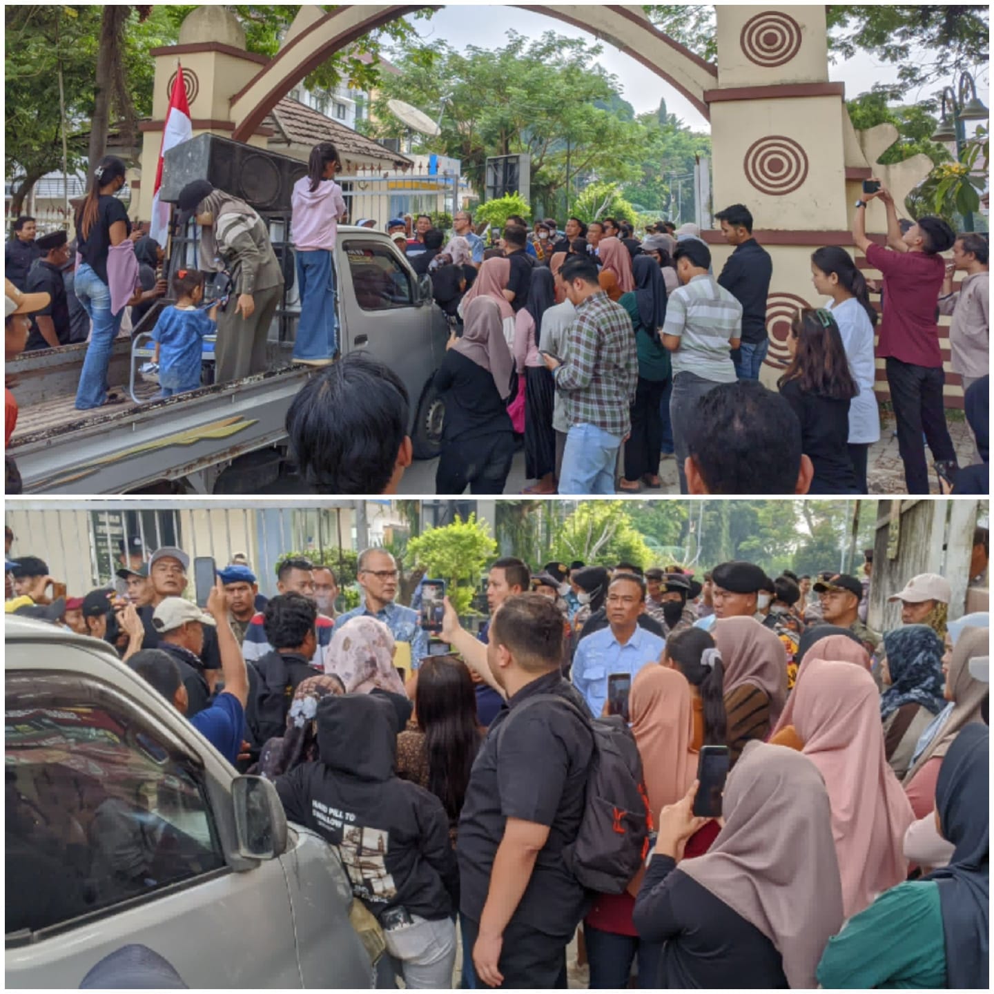 Dampak Proyek Sukawana Asri Tahap 2 Dinilai Merugikan, Warga Kampung Andamui Gelar Aksi di Kantor Walikota Serang