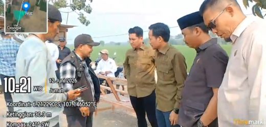 Komisi III DPRD Kabupaten Bekasi Sidak Dugaan Proyek Pengurugan Ilegal di Desa Sukaasih
