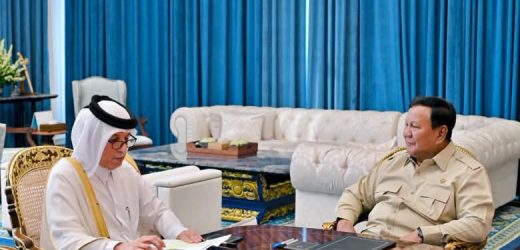 Presiden Prabowo Terima Menlu Qatar, Bahas Penguatan Investasi dan 50 Tahun Hubungan Diplomatik