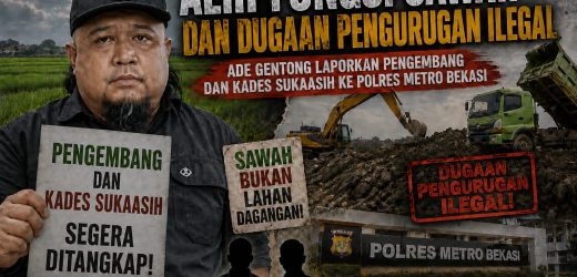 DPD IWO Indonesia Kabupaten Bekasi Resmi Adukan Alih Fungsi Lahan Pertanian di Sukatani ke Polres Metro Bekasi​