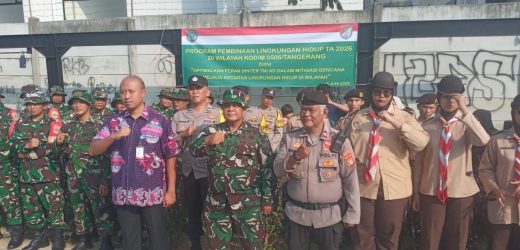 Program Pembinaan Lingkungan Hidup Tangerang Tahun 2026 Tema: Optimalkan Peran Binter TNI AD dalam Mitigasi Bencana Melalui Kegiatan Lingkungan Hidup
