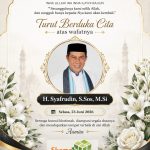 Kabar Duka Cita, Mantan Wali Kota Serang Dr.Syafrudin Syafei,S.Sos., M.Si.,