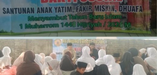 Relawan Langit 7 Santuni 63 Anak Yatim di Awal Muharam 1448 H Dan Jemput ke Rumah Anak Yatim