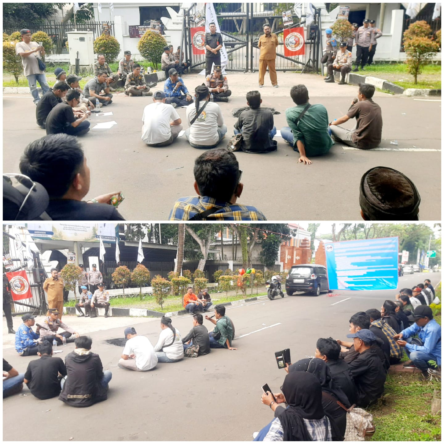 Aliansi Relawan Pendidikan Kepung Dindikbud Banten