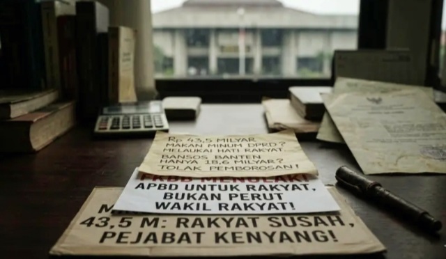 Anggaran Makan-Minum DPRD Banten Rp43,5 Dinilai Melukai Hati Rakyat