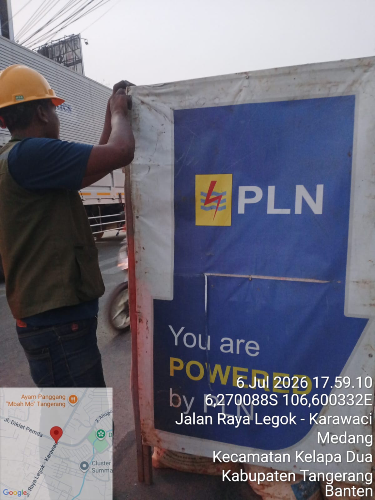 PLN UP3 Serpong Laksanakan Sidak Pengawasan K3 Pekerjaan Galian Kabel SKTM di Legok–Karawaci
