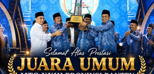 Kabupaten Tangerang Kembali Tak Terbendung! Raih Juara Umum MTQ Banten 2026 Lima Kali Berturut-turut, Bukti Konsistensi Melahirkan Generasi Qur’ani