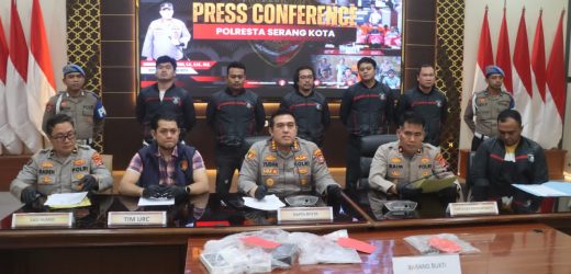Ungkap kasus Pelaku Curanmor oleh Polsek Kramatwatu Polresta Serang Kota